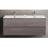Мебель для ванной комнаты BELBAGNO KRAFT-1200 с двойной керамической раковиной