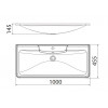 Мебель для ванной комнаты BELBAGNO ACQUA-1000-2C-SO