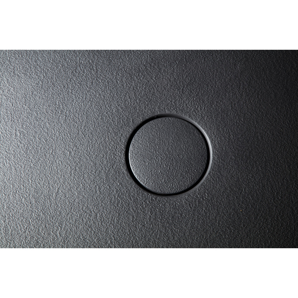 Ванна из искусственного камня ABBER Frankfurt AM9941B черная матовая