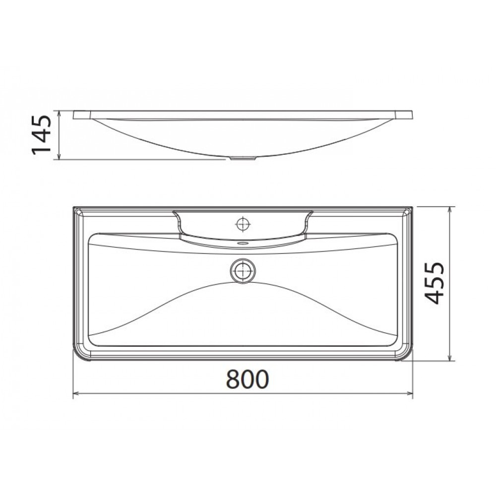 Мебель для ванной комнаты BELBAGNO ACQUA-800-2C-SO