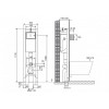 Инсталляция для подвесного унитаза BELBAGNO BB003-30