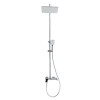 Душевая стойка со смесителем и изливом BelBagno ARDENTE-VSCM-CRM