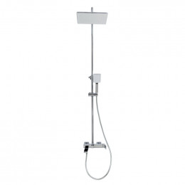 Душевая стойка со смесителем и изливом BelBagno ARDENTE-VSCM-CRM