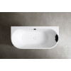 Ванна из искусственного камня ABBER Leipzig AM9916 белая матовая