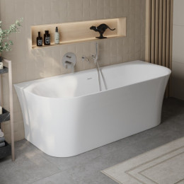 Ванна акриловая пристенная BelBagno BB711