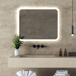 Зеркало ABBER See AG6109SL-1.0 с подсветкой, сенсорный выключатель, диммер