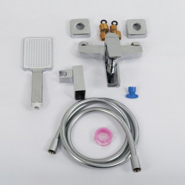 Смеситель для ванны и душа BelBagno ARDENTE-VASM-CRM