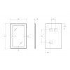 Зеркало BelBagno SPC-KRAFT-SENS