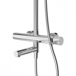 Душевая стойка со смесителем и изливом CEZARES RELAX-CVD