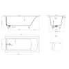 CASCATA KIT 180x80