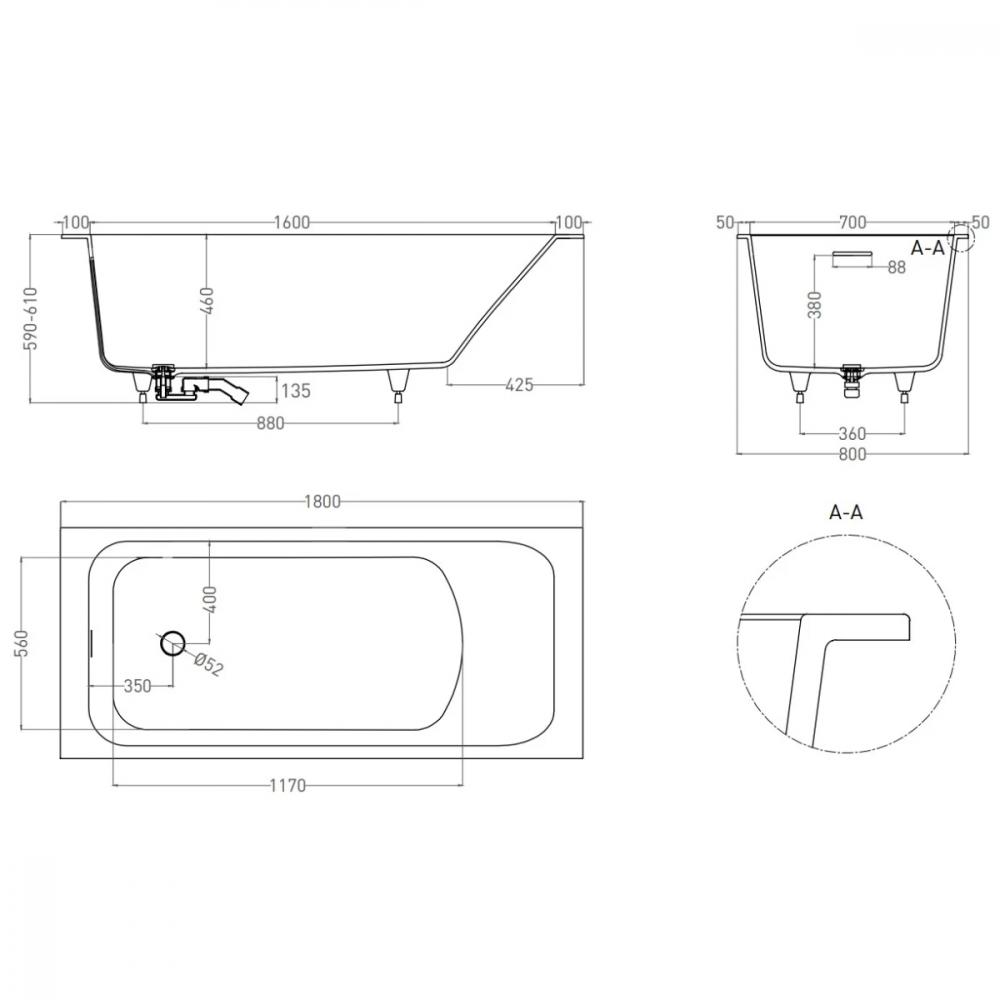 ORLANDA KIT 180x80