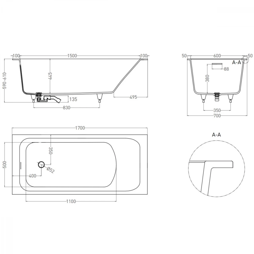 ORLANDA  KIT 170x70