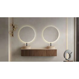 Зеркало для ванной OMBRA с LED подсветкой