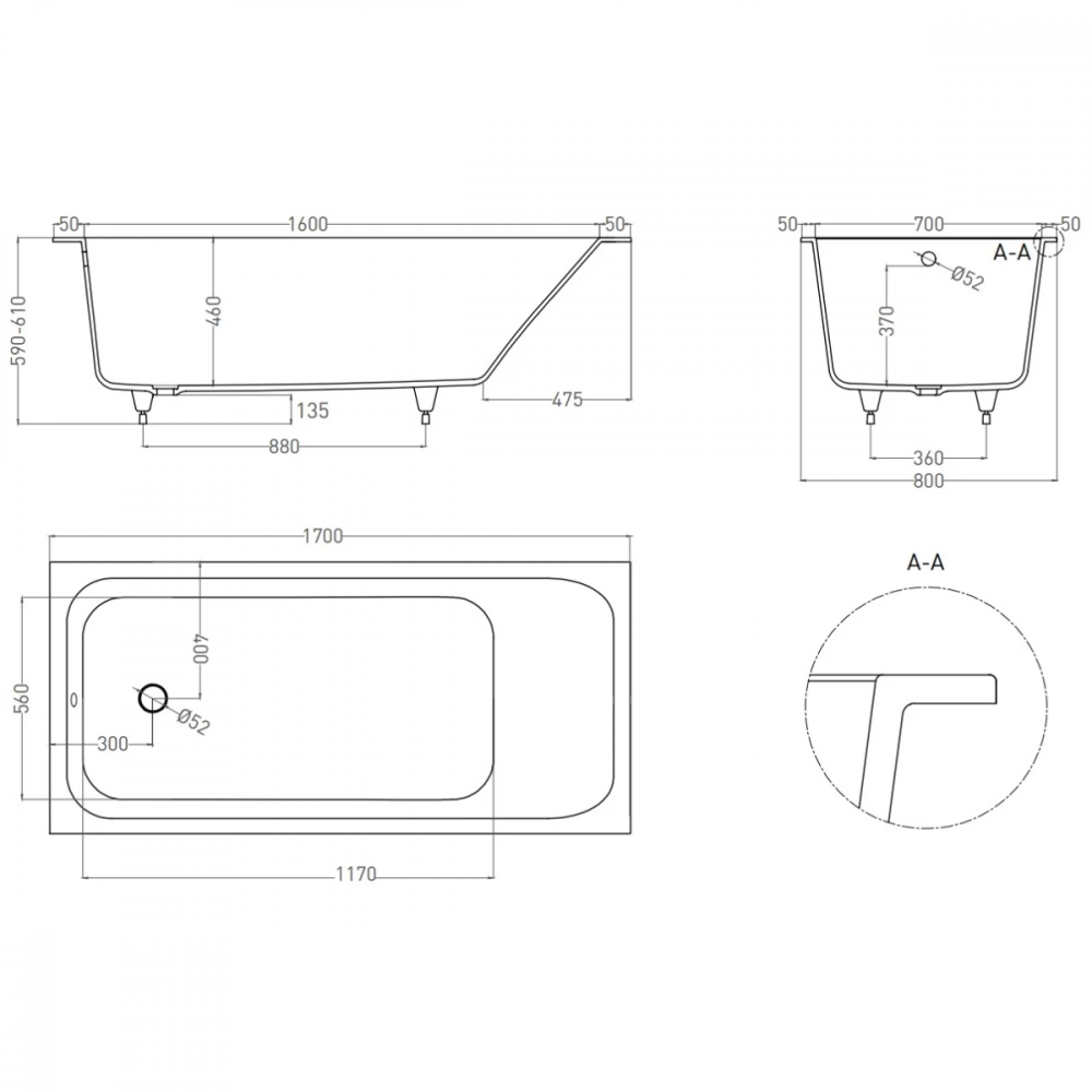 ORLANDA 170x80