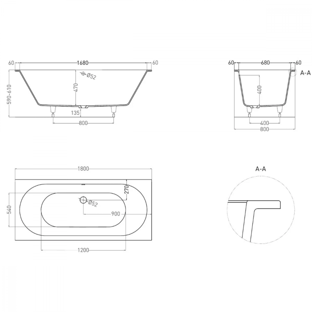 ORNELLA AXIS 180x80