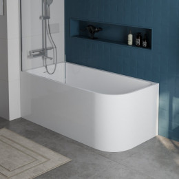 Ванна акриловая угловая BelBagno BB712