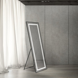 Напольное зеркало BelBagno SPC-KRAFT-TCH-PIA-NERO