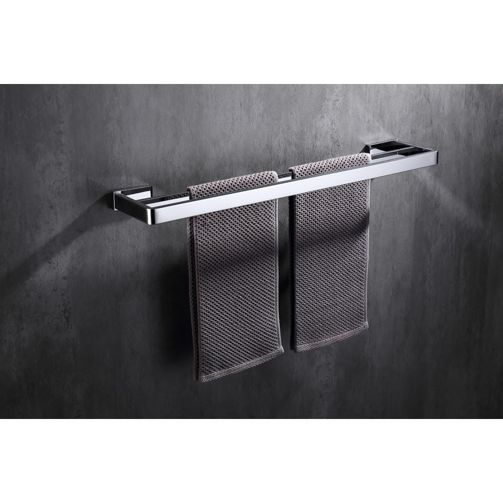 Полотенцедержатель двойной ABBER Westen AA1757 хром