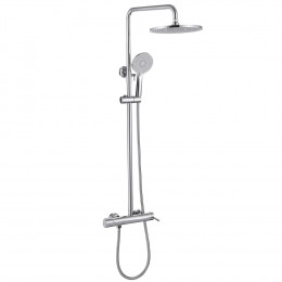 Душевая стойка ABBER Emotion AF8816 с изливом, хром