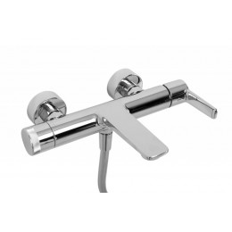 Смеситель для ванны и душа в комплекте с ручным душем, шлангом и держателем  CEZARES LUX-VD-01