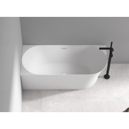 Акриловая ванна ABBER AB9258-1.5 L белая