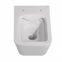 Унитаз ABBER Rechteck AC1201 подвесной белый, безободковый