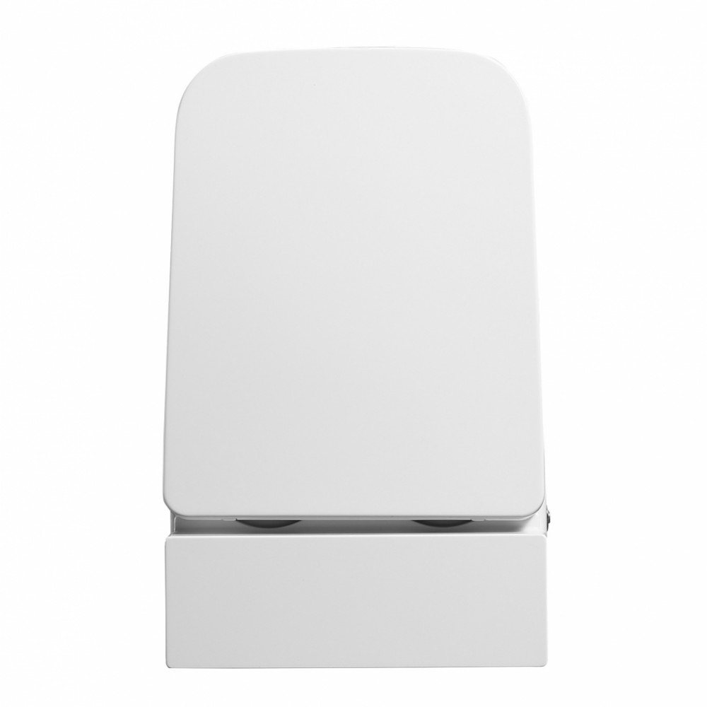 Унитаз ABBER Rechteck AC1212P приставной белый с импульсным смывом