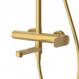 Душевая стойка со смесителем и изливом CEZARES STYLUS-CVD