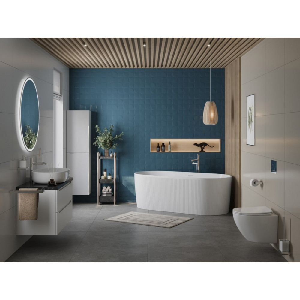 Ванна акриловая отдельностоящая BelBagno ВВ411-MATT