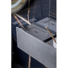 Мыльница для полки Gunmetal/Графит