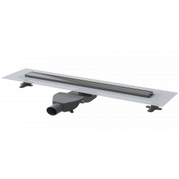 Душевой лоток Premium Linear 80см, нерж.сталь GUN METAL