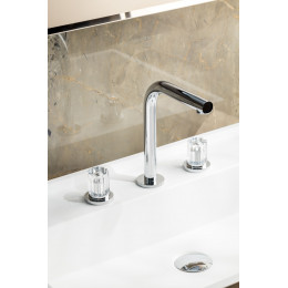 Смеситель на столешницу ELEGANTE на 3 отв. CHROME