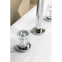 Смеситель на столешницу ELEGANTE на 3 отв. CHROME