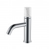 Смеситель STICK для умыв. низ. CHROME MRAMOR WHITE_Комплект
