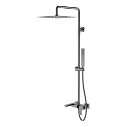 Стойка для душа Qubic Matt Gun Metal