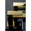 Cмеситель для умывальника Qubic Bronze