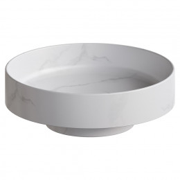Раковина накладная Corian 400*130 Calacatta