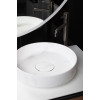 Раковина накладная Corian 400*130 Calacatta