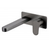 Смеситель для умывальника из стены SPECTRE Gunmetal
