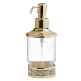 Настольный диспенсер ROYALE CRISTAL GOLD