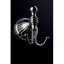 Крючок двойной HERMITAGE CHROME