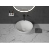 Раковина-чаша кориан круглая матовая, Slim 39см 390*390*145