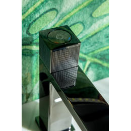 Смеситель автоматический для раковины QUAD Shine Gun Metal