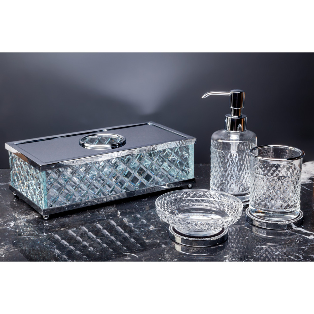 Салфетница ХРОМ Crystal Luxury Options