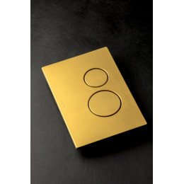 Кнопка для инсталляции, нержавеющая сталь, ультраплоская, BRONZE GEBERIT, 300-серия