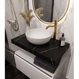 Столешница прямая FLAT NERO MARQUINA 810*460*70