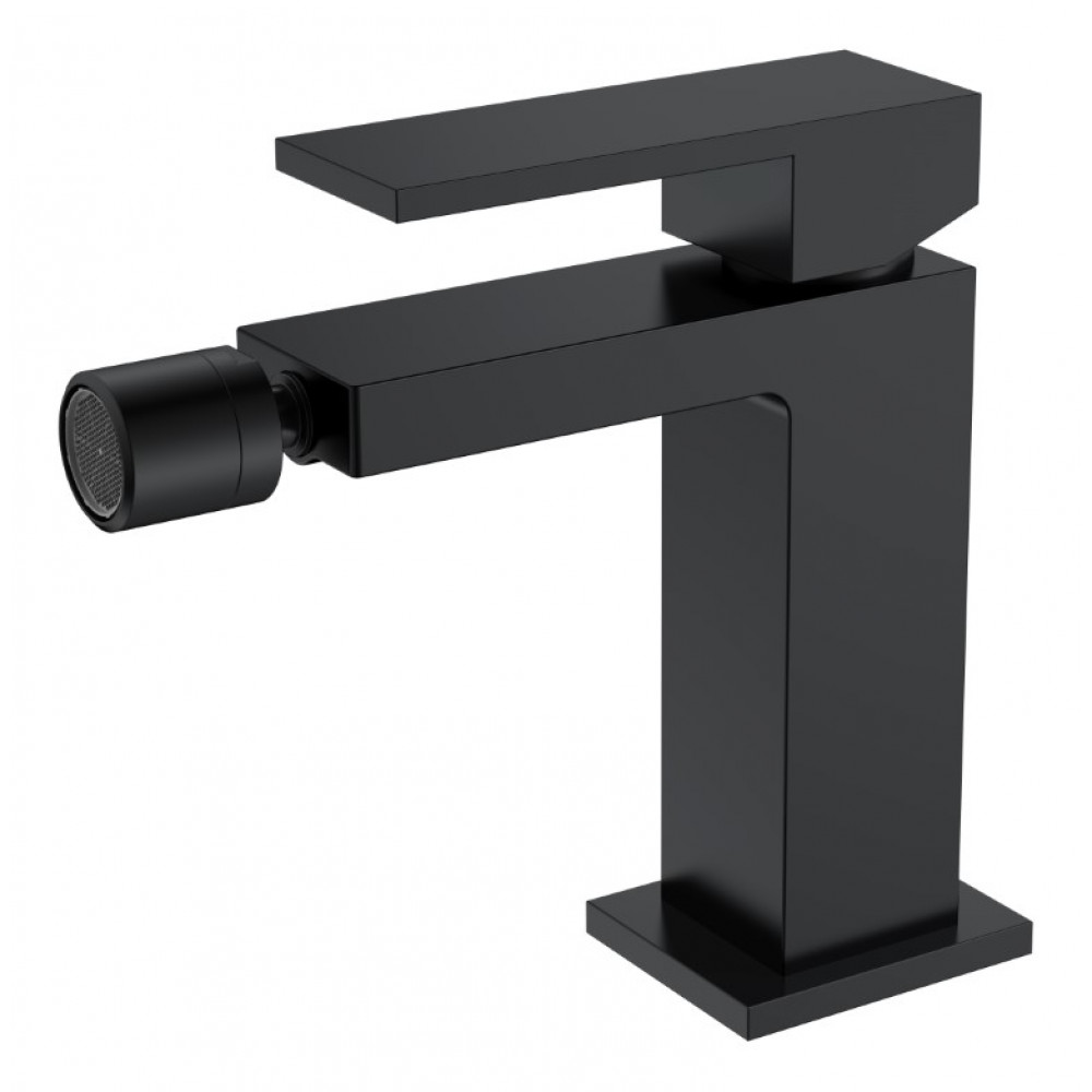 Смеситель для биде Qubic Matt Black