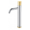 Смеситель STICK для умыв. выс. CHROME TOUCH GOLD_Комплект