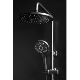 Душевая стойка со смесителем, Nickel Brush, SPECTRE 