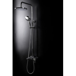 Душевая стойка со смесителем, Nickel Brush, SPECTRE 